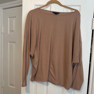 Simply Vera Vera Wang Women's Beige Sweatshirt